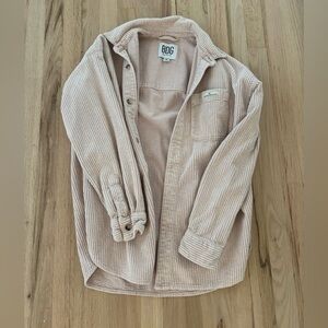 Urban Outfitters Beige Button Down Shirt